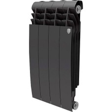 Радиатор биметаллический Royal Thermo BiLiner 500/87 1 секция, черный