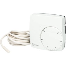 Термостат комнатный электронный WFHT-DUAL с дистанционным датчиком «в пол» Stout, STE-0002-000010